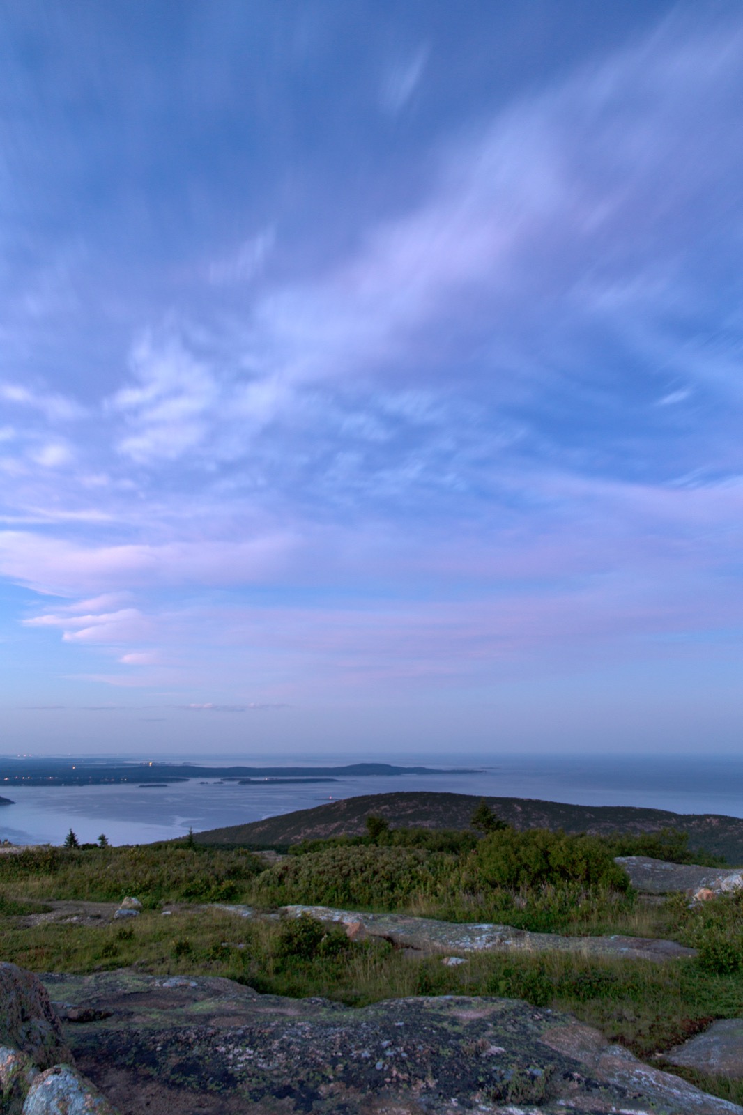Blue Hour Over the Sea