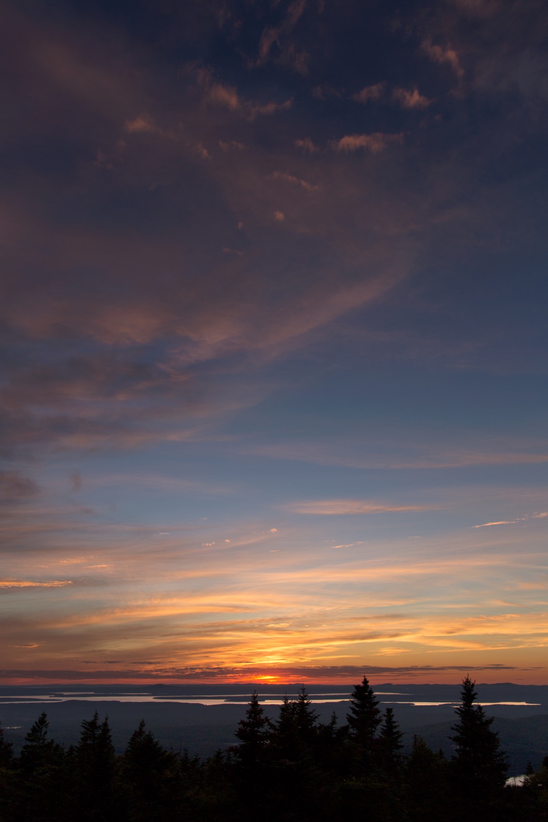 Summer Sunset in the Distance