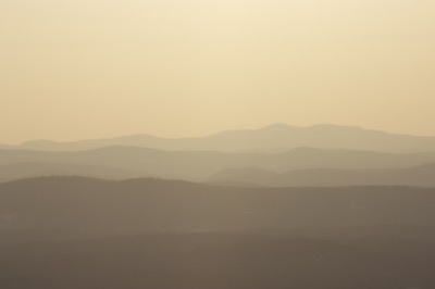 Soft Mountains in the Far Distance