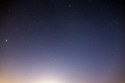 Night with Bright Horizon