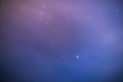 Purple-Blue Night Sky