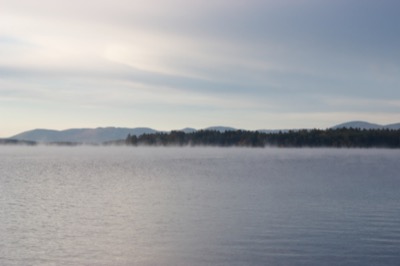 Lake Mist Rising