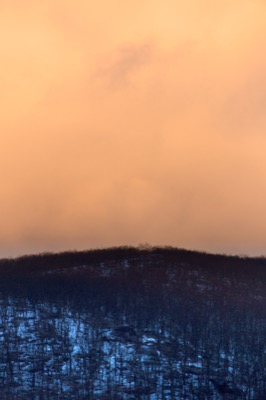 Hazy Orange Sky