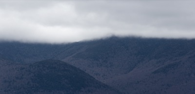 Foggy Mountain Landscape