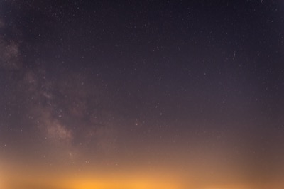 Fiery Milky Way