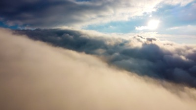 Sunlight Above Clouds