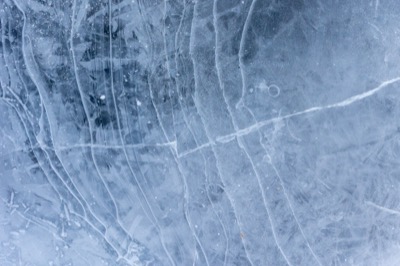 Frozen River Ice