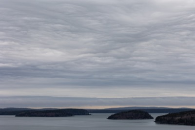 Ocean Islands and Clouds