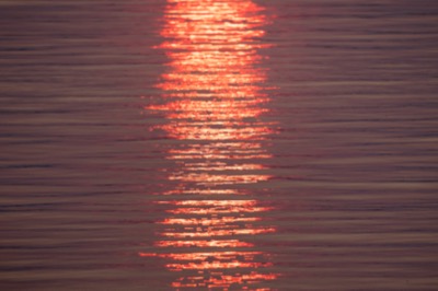 Summer Sunset Water