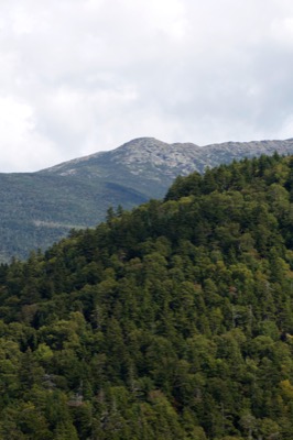 Rocky-Topped Mountain in the Distance