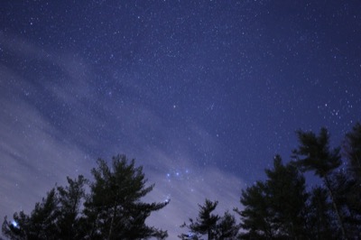 Twinkling Stars at Night