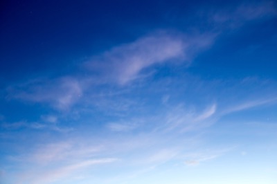 Painted Blue Sky