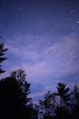 Stars at Blue Hour