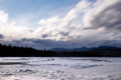 Choppy Ice on the Lake