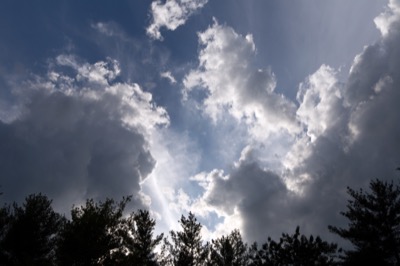 Silhouetted Clouds