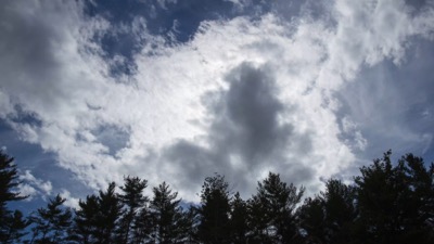Rotating Clouds Sun